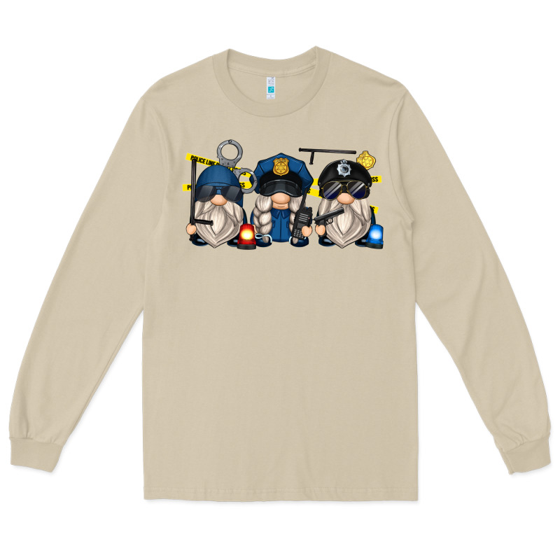Police Gnomes Long Sleeve Tee by Zillion Design Studio | Teevron