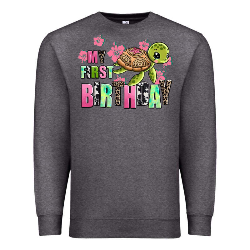 Mu First Birthday Premium Sweatshirt by AdoDesignShop | Teevron