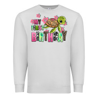 Dove Grey mu first birthday Premium Sweatshirt - AdoDesignShop