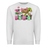 Oatmeal Heather mu first birthday Premium Sweatshirt - AdoDesignShop