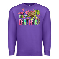 Purple mu first birthday Premium Sweatshirt - AdoDesignShop