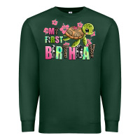 Sports Green mu first birthday Premium Sweatshirt - AdoDesignShop