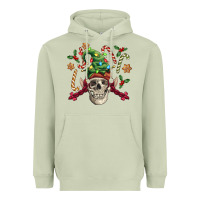 Matcha elf skull Heavyweight Hoodie - FaDigitalArtStudio