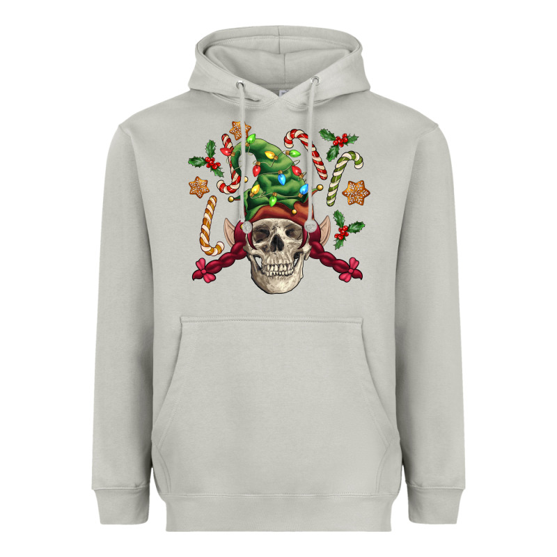 Elf Skull Heavyweight Hoodie by FaDigitalArtStudio | Teevron