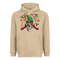 Mushroom elf skull Heavyweight Hoodie - FaDigitalArtStudio