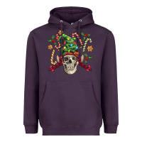 Plum elf skull Heavyweight Hoodie - FaDigitalArtStudio