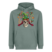 Sage elf skull Heavyweight Hoodie - FaDigitalArtStudio