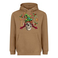 Toasted Coconut elf skull Heavyweight Hoodie - FaDigitalArtStudio