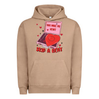 Pigment Burro heart record player Urban Hoodie - MaliasSmallBusiness