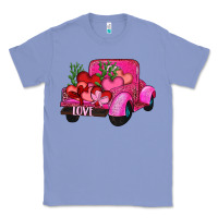 Colony Blue valentine's day heart cactus truck Classic Tee - RanaPortraitStore