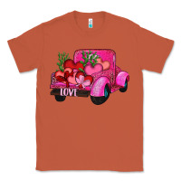 Copper valentine's day heart cactus truck Classic Tee - RanaPortraitStore