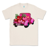 Natural valentine's day heart cactus truck Classic Tee - RanaPortraitStore