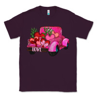 Plum valentine's day heart cactus truck Classic Tee - RanaPortraitStore