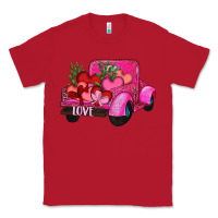 Red valentine's day heart cactus truck Classic Tee - RanaPortraitStore