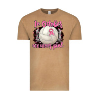 Vintage Camel in october we wear pink volleyball Vintage Tee - BarkalooDesign
