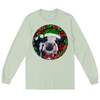 Matcha Baby Cow Christmas Long Sleeve Tee - RanaPortraitStore