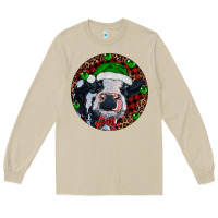 Mushroom Baby Cow Christmas Long Sleeve Tee - RanaPortraitStore