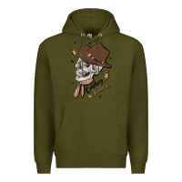Army Green cowboy killer Premium Hoodie - MaliasSmallBusiness