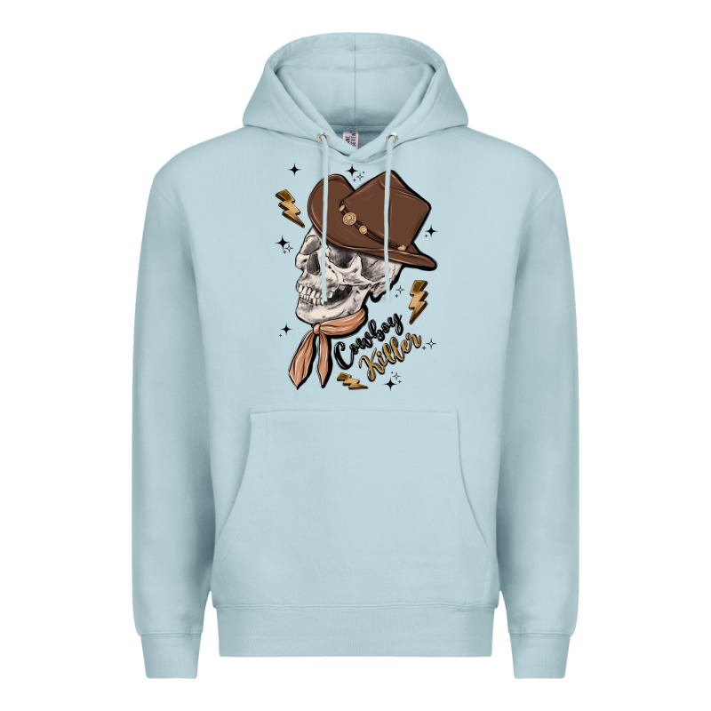 Cowboy Killer Premium Hoodie by MaliasSmallBusiness | Teevron