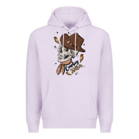 Lilac cowboy killer Premium Hoodie - MaliasSmallBusiness