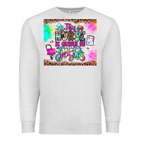 Oatmeal Heather this nurse is guided by jesus Premium Sweatshirt - JahusDesignShop
