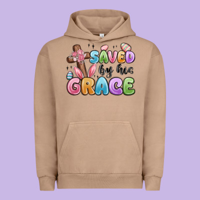 Saved By His Grace Urban Hoodie Designed By Maliassmallbusiness