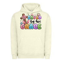 Pigment Pistachio saved by his grace Urban Hoodie - MaliasSmallBusiness
