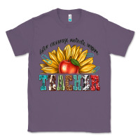 Lavender teacher with sunflower Classic Tee - texasbilliewilder