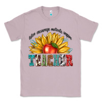 Lilac teacher with sunflower Classic Tee - texasbilliewilder