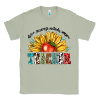 Matcha teacher with sunflower Classic Tee - texasbilliewilder