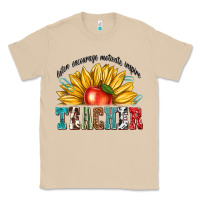 Mushroom teacher with sunflower Classic Tee - texasbilliewilder