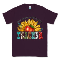 Plum teacher with sunflower Classic Tee - texasbilliewilder