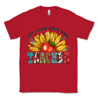 Red teacher with sunflower Classic Tee - texasbilliewilder