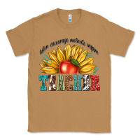 Toasted Coconut teacher with sunflower Classic Tee - texasbilliewilder