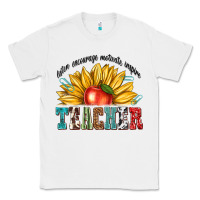 White teacher with sunflower Classic Tee - texasbilliewilder