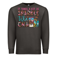 Smoke it takes a lot of sparkle to be a cna Premium Sweatshirt - JahusDesignShop