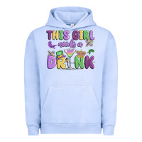 Pigment Grape Ice this girl needs a drink Urban Hoodie - MaliasSmallBusiness