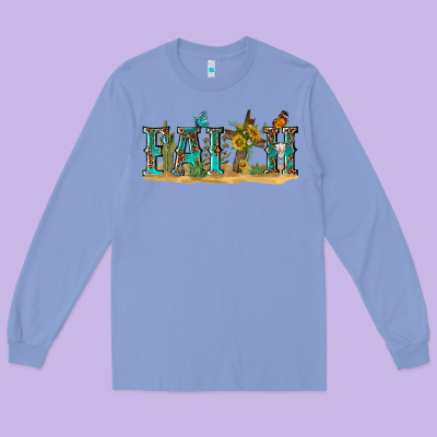 Long Sleeve Tee western faith