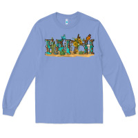 Colony Blue western faith Long Sleeve Tee - texasbilliewilder