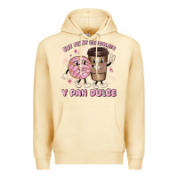 Pina Colada but first chocolate y pan dulce Premium Hoodie - MaliasSmallBusiness