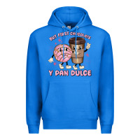 True Royal but first chocolate y pan dulce Premium Hoodie - MaliasSmallBusiness