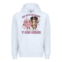 White but first chocolate y pan dulce Premium Hoodie - MaliasSmallBusiness