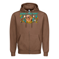 Chestnut western golden retriever mom Zipper Hoodie - texasbilliewilder