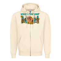 Sandshell western golden retriever mom Zipper Hoodie - texasbilliewilder