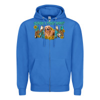True Royal western golden retriever mom Zipper Hoodie - texasbilliewilder