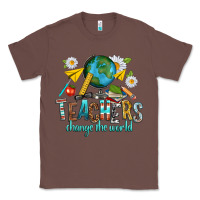 Chestnut teachers change the world Classic Tee - texasbilliewilder