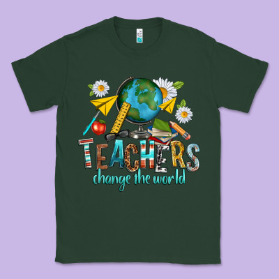 Classic Tee teachers change the world
