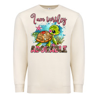 Sandshell i am turtley adorable Premium Sweatshirt - AdoDesignShop