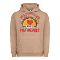 Pigment Burro tacos never broke my heart Urban Hoodie - MaliasSmallBusiness