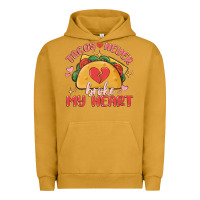 Pigment Peanut Butter tacos never broke my heart Urban Hoodie - MaliasSmallBusiness